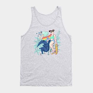 Anteater and Skater girl Tank Top